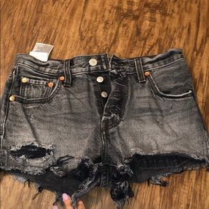 Levi denim shorts